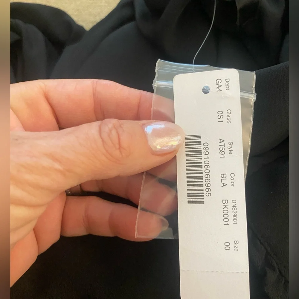NWT J . Crew Black Dress-Size 00 - Picture 8 of 11